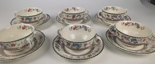 Vintage spode bone china - 6,