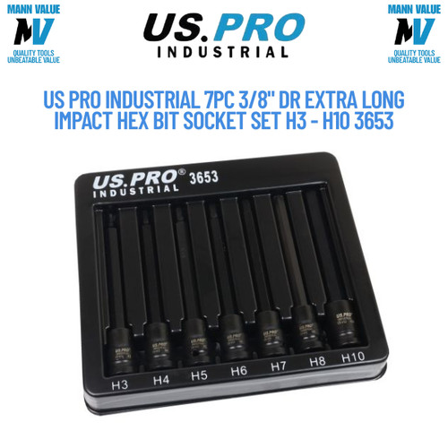 Pro industrial 7pc - pro, 3/8"