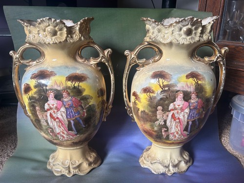 Pair antique victorian - antique,