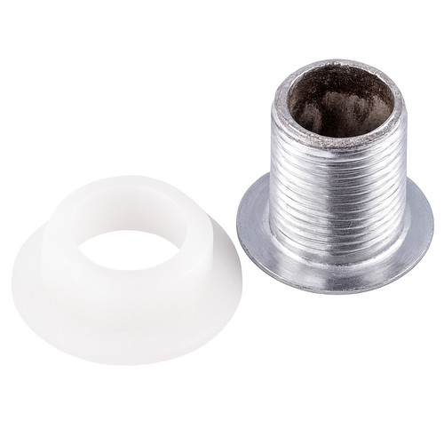 Chrome cistern hole stopper - cistern,
