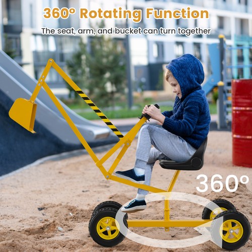 Sandbox toy digger - toy, 360°