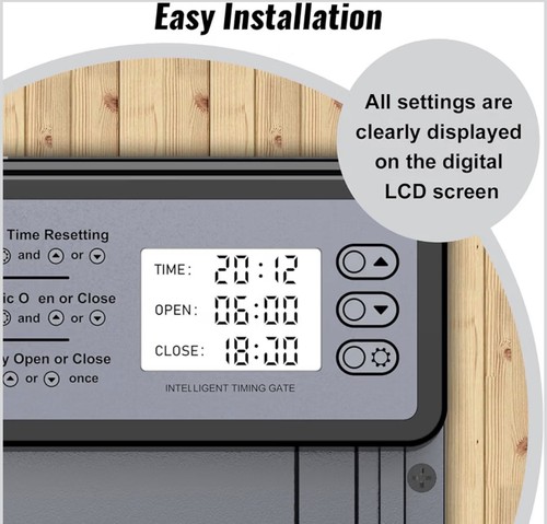 Automatic chicken coop door - chicken,
