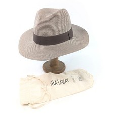 Summer Hat Panama Mocha Black