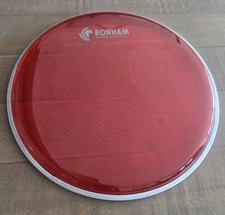 Bonham DRUM HEAD HYD  RED Clear 12  Inch Tom  Batter HEAD  2 Ply New UK Brand 