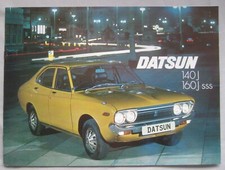 1975 Datsun 140J & 160J sss Brochure Pub, No. 50M.2.75