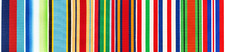 British Campaign Stars, 1939-1945 Star, Defence War, Medal Ribbons Select Size