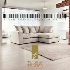 brand new Sofa Settee Fabric Velvet | 2c2| Armchair | Swivel | RH & LH Corners