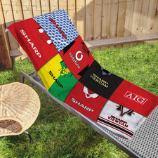 Man Utd Retro Shirt Montage