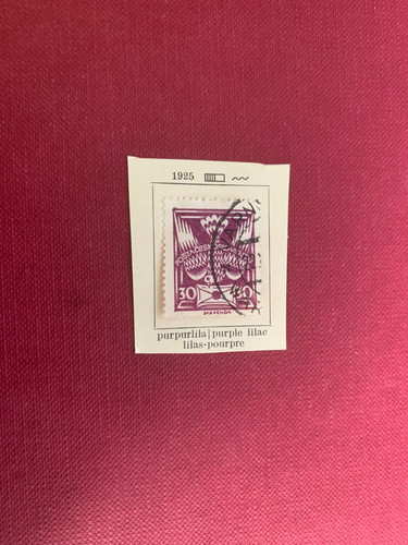 Czechoslovakia 1925 used - sc, 86