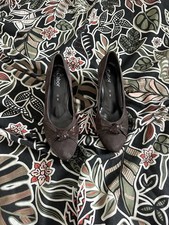 Gabor Brown Suede Shoes Size 5