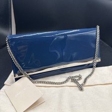 JIMMY CHOO Milla navy patent
