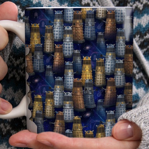 Dalek mug gift - dalek, daleks