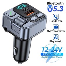 Wireless Car Bluetooth FM