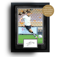 OFFICIAL JACK SHORROCK SIGNED PORT VALE PHOTO