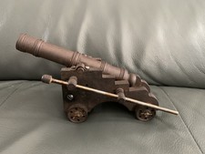Cast Iron Decorative Vintage Cannon