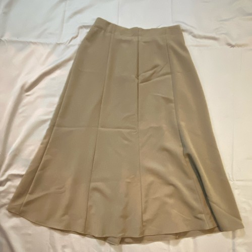 Beige midi panelled line - beige, a-line