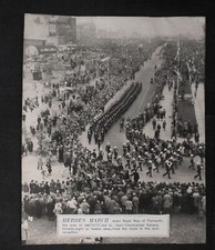 HMS Amethyst historical large photograph of crew 1949