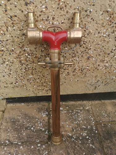 Fire service double brass - service,