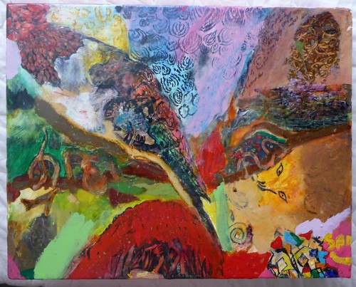 Colourful original abstract - colourful,