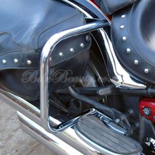 Kawasaki VN 2000 Vulcan Rear Crash Bars, Guards, Saddlebag Protectors