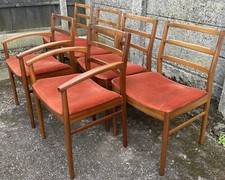SUPERB RARE SET OF MCINTOSH DINING CHAIRS MINT CONDITION,