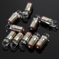 10 pieces Bright White 4.5mm