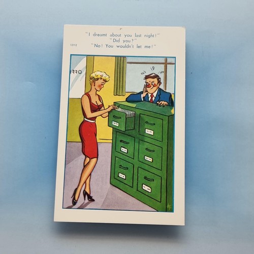 Saucy comic postcard c1965 - saucy,