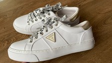 GUESS Factory Women's  Casual White Shoes / Trainers - size EUR 38.5 / UK 5.5