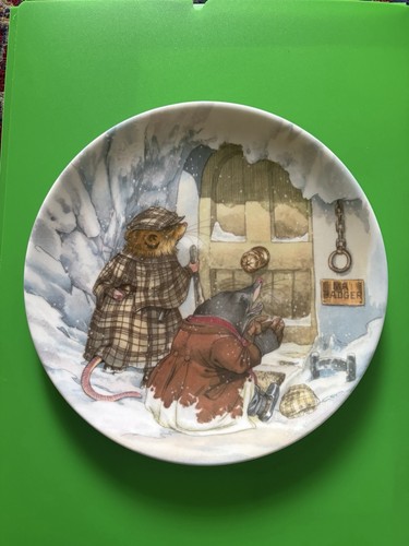 Wind the willows plates x5 - wind,