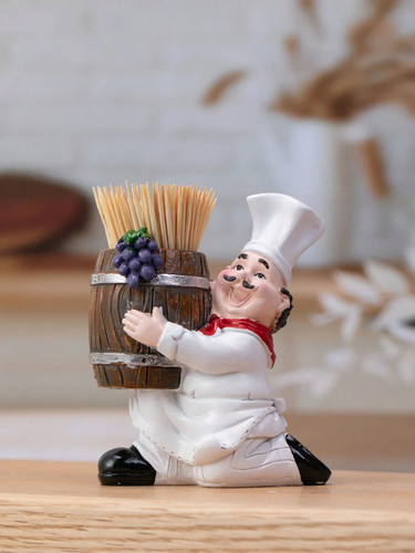 Cute chef shaped toothpick - ,