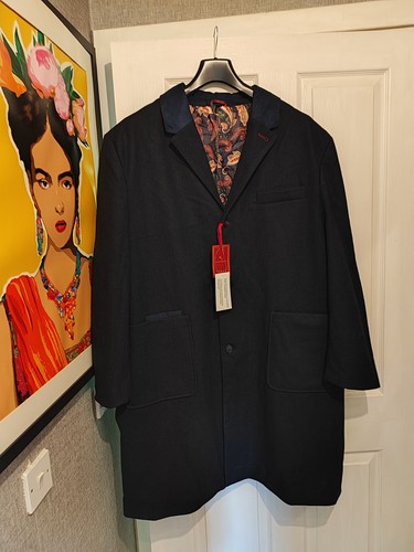 Joe browns mens overcoat navy - joe,