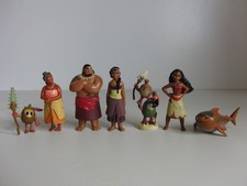 Disney Moana  2" - 2.75" figures bundle x 7