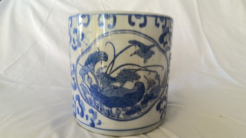 Chinese style blue and white - style,