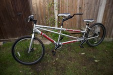 Adult Tandem Double Bicycle Bike Off Road Tyres Ammaco Shimano Acera 24 Speed