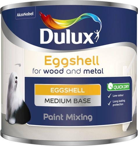Dulux eggshell 500ml - eggshell, wood