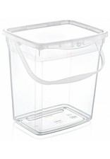 6Ltr Plastic Laundry Lid Box