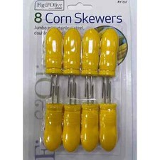 8 PACK Corn Skewers Stainless