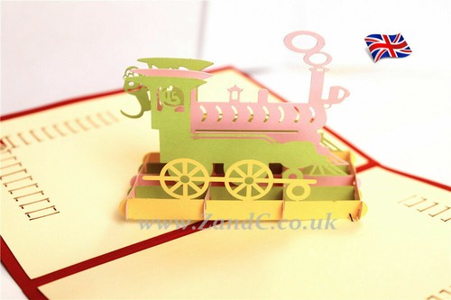 Large steam engine train - large,