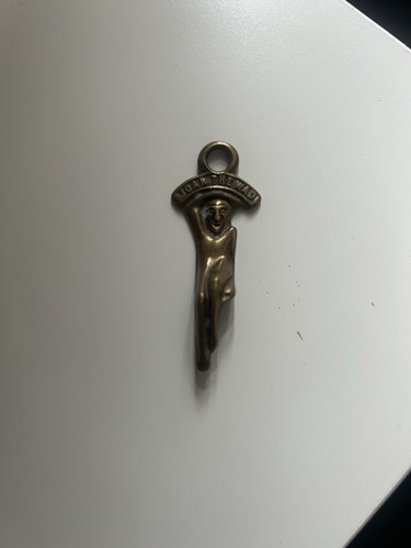 Vintage brass lucky charm - vintage,