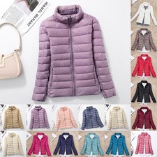UK Women Warm Quilted Padded