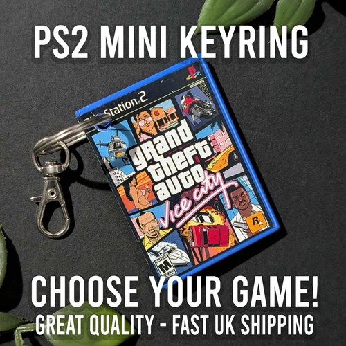 Playstation ps2 keyring - playstation, 2