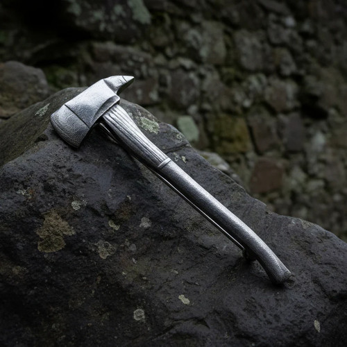 New solid pewter fireman axe - new, fireman's