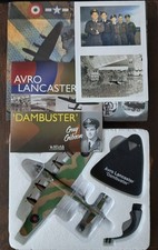 Atlas Edition Avo Lancaster Dambuster Diecast Model Plane Never Taken Out Of Box