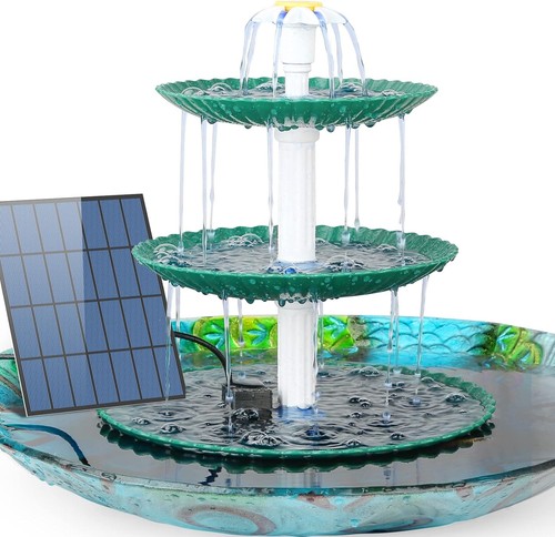 Aisitin diy tiered bird bath - tiered,