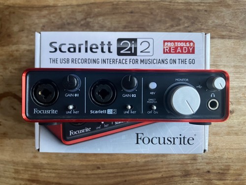 Focusrite scarlett 2i2 1st gen - scarlett,