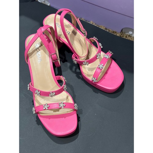 Soda hot pink rhinestone - soda,