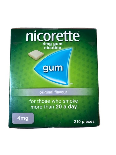 Nicorette 4mg gum original - 4mg,