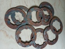 RALEIGH ROMA  SCOOTER  CLUTCH PLATES  THICK . × 5