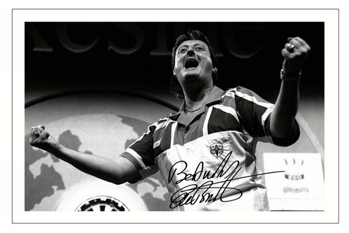 Eric bristow signed autograph - bristow,