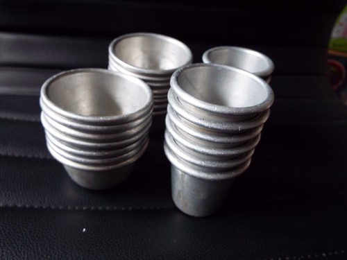 Vintage aluminium dariole - 25,